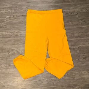 Vintage Russell Athletic Sweatpants Mens XL Thick Yellow Blank 50/50 USA Made